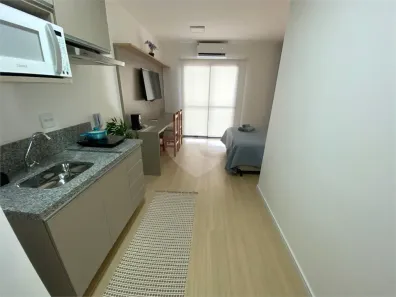 Apartamento com 1 Quarto para venda ou aluguel, 25m² no Jardim das Acácias, São Paulo