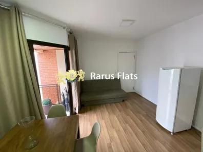 Flat com 1 Quarto para alugar, 42m² no Indianópolis, São Paulo
