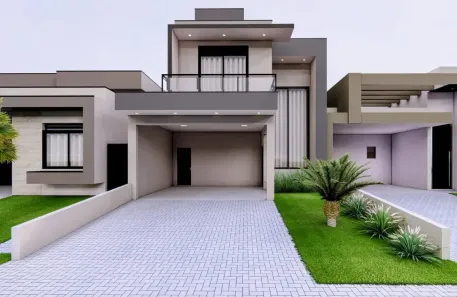 Casa de Condomínio com 3 Quartos à venda, 213m² no Vila Monte Alegre, Paulínia