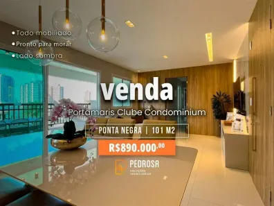 Apartamento com 3 Quartos à venda, 101m² no Ponta Negra, Natal
