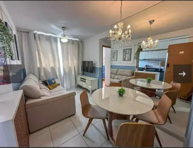 Apartamento com 2 Quartos para alugar, 57m² no Ponta de Campina, Cabedelo