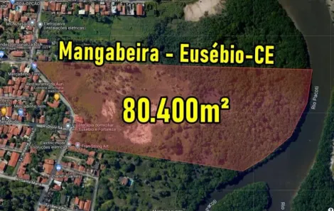 Lote/Terreno à venda, 80400m² no Mangabeira, Eusébio