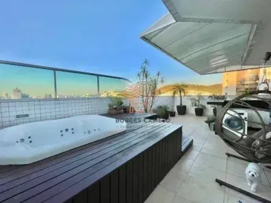 Cobertura com 4 Quartos para alugar, 243m² no Castelo, Belo Horizonte