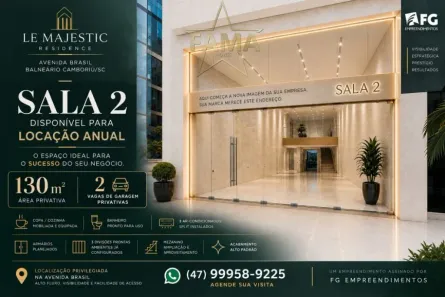 Ponto Comercial para alugar, 130m² no Centro, Balneário Camboriú