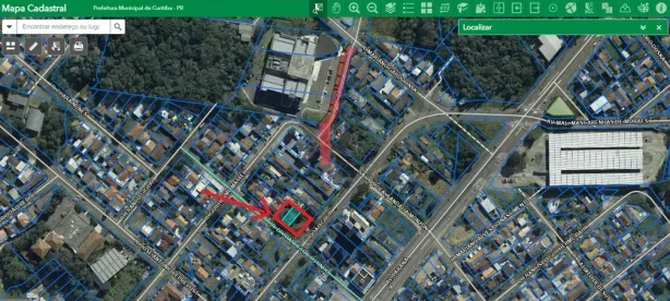 Lote/Terreno à venda, 916m² no Santa Cândida, Curitiba