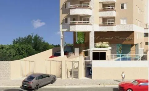 Apartamento com 2 Quartos à venda, 54m² no Mirim, Praia Grande