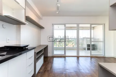 Apartamento com 1 Quarto para alugar, 33m² no Brooklin Paulista, São Paulo