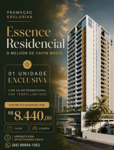 Apartamento com 3 Quartos à venda, 135m² no Capim Macio, Natal