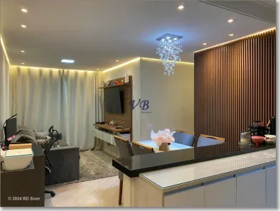 Apartamento com 3 Quartos à venda, 63m² no Jardim Santo André CDHU, Santo André
