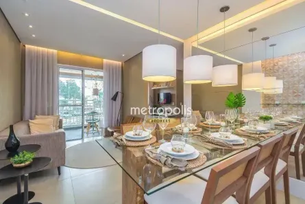 Apartamento com 3 Quartos à venda, 62m² no Vila Curuçá, Santo André