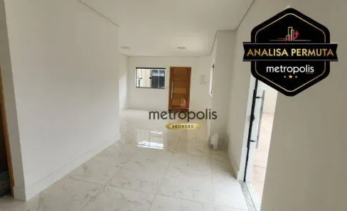 Sobrado com 3 Quartos à venda, 98m² no Campestre, Santo André