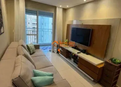 Apartamento com 3 Quartos à venda, 76m² no Vila Rosália, Guarulhos