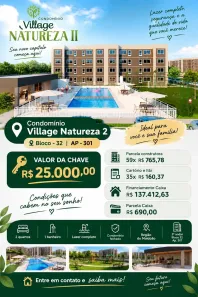 Apartamento com 2 Quartos à venda, 44m² no Lima Verde, Paço do Lumiar
