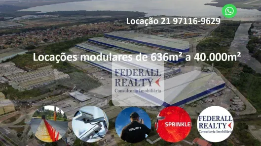 Galpão/Depósito/Armazém para alugar, 891m² no Cordovil, Rio de Janeiro