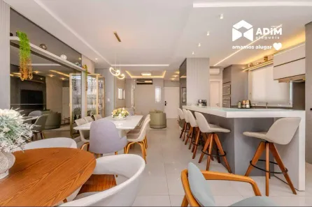Apartamento com 3 Quartos para alugar, 136m² no Centro, Balneário Camboriú