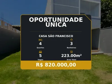 Casa com 4 Quartos à venda, 223m² no São Francisco, Serra