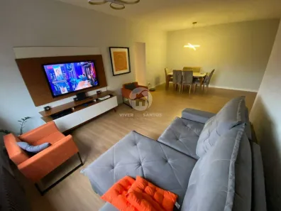 Apartamento com 3 Quartos à venda, 136m² no Pompéia, Santos