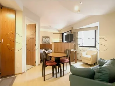 Flat com 1 Quarto à venda, 30m² no Brooklin Paulista, São Paulo