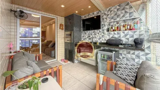 Apartamento com 3 Quartos à venda, 119m² no Aviação, Praia Grande