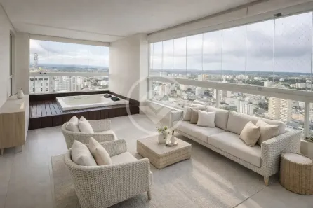 Apartamento com 3 Quartos à venda, 125m² no Setor Oeste, Goiânia