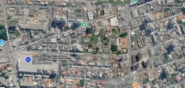 Lote/Terreno à venda, 866m² no São João, Itajaí