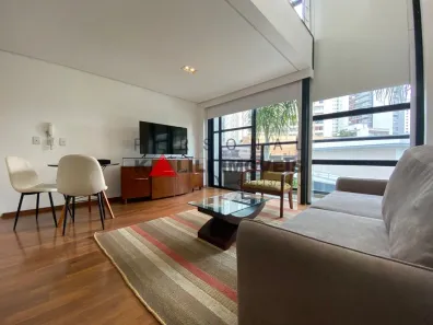 Apartamento com 1 Quarto para alugar, 50m² no Vila Nova Conceição, São Paulo