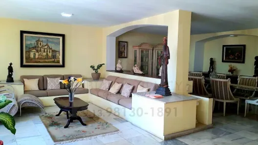 Apartamento com 5 Quartos para alugar, 300m² no Boqueirão, Santos