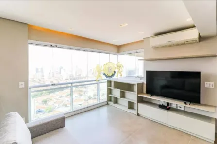 Flat com 2 Quartos para alugar, 70m² no Brooklin Paulista, São Paulo