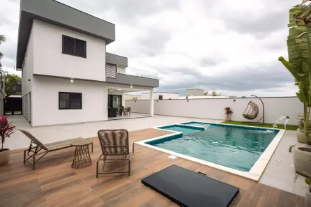 Casa de Condomínio com 3 Quartos à venda, 328m² no Jardim Residencial Helvétia Park I, Indaiatuba