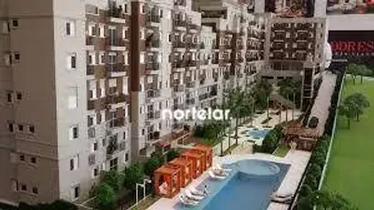 Apartamento com 1 Quarto para alugar, 39m² no Granja Viana, Cotia