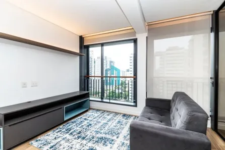 Apartamento com 1 Quarto para alugar, 41m² no Indianópolis, São Paulo