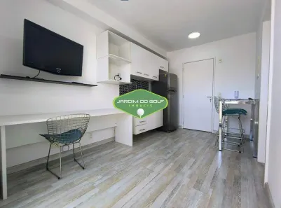Apartamento com 1 Quarto para alugar, 33m² no Santo Amaro, São Paulo