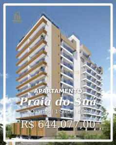 Apartamento com 1 Quarto à venda, 46m² no Praia do Suá, Vitória