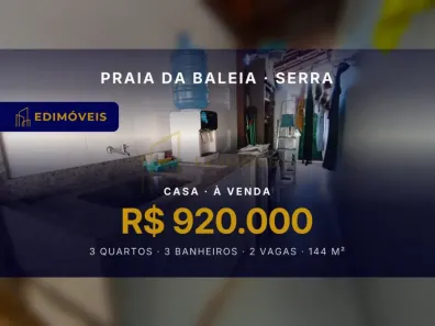 Casa com 3 Quartos à venda, 144m² no Praia da Baleia, Serra
