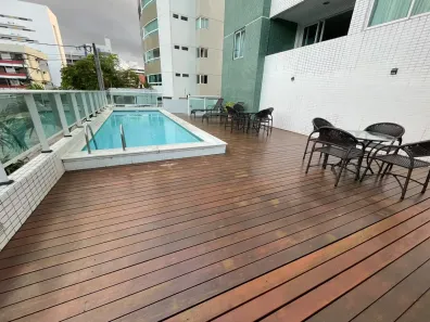 Apartamento com 4 Quartos para alugar, 95m² no Jardim Oceania, João Pessoa
