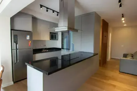 Apartamento com 1 Quarto para alugar, 48m² no Campo Belo, São Paulo