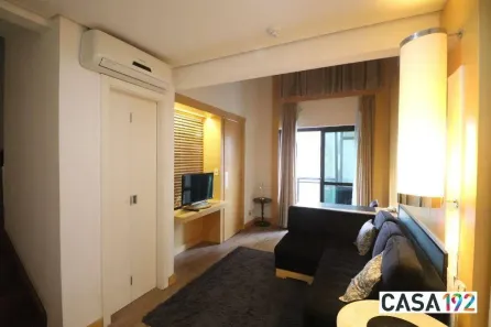 Apartamento com 1 Quarto para alugar, 50m² no Moema, São Paulo