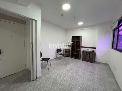 Sala Comercial à venda, 40m² no Vila Mathias, Santos