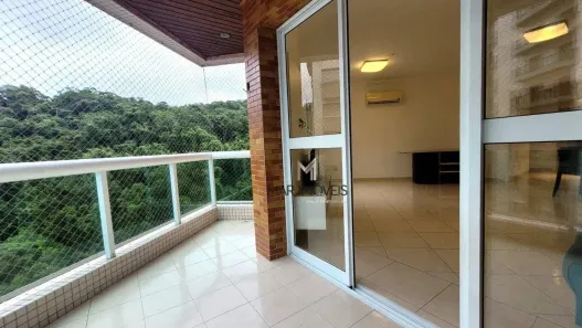 Apartamento com 3 Quartos para alugar, 145m² no Pitangueiras, Guarujá