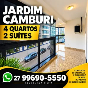 Apartamento com 4 Quartos à venda, 110m² no Jardim Camburi, Vitória