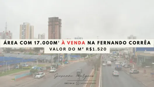 Lote/Terreno à venda, 17106m² no Jardim das Américas, Cuiabá