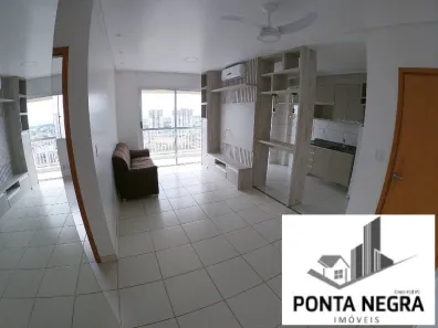 Apartamento com 2 Quartos para alugar, 66m² no Ponta Negra, Manaus