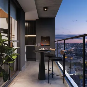 Apartamento com 2 Quartos à venda, 60m² no Rebouças, Curitiba