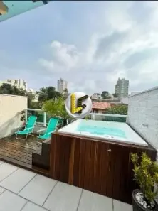 Cobertura com 1 Quarto à venda, 100m² no Campestre, Santo André