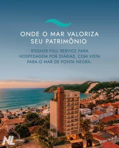 Apartamento com 1 Quarto à venda, 20m² no Ponta Negra, Natal