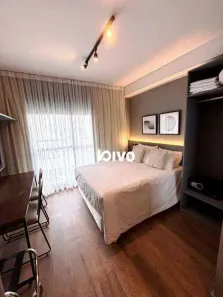 Apartamento com 1 Quarto para alugar, 25m² no Jardim das Acácias, São Paulo