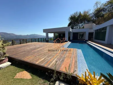 Casa de Condomínio com 4 Quartos para venda ou aluguel, 429m² no Pau Pombo, Nova Lima