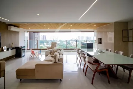 Apartamento com 3 Quartos para alugar, 145m² no Brooklin Novo, São Paulo