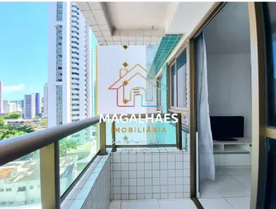 Flat com 2 Quartos para alugar, 65m² no Boa Viagem, Recife