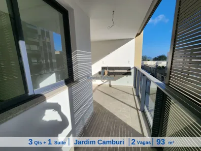 Apartamento com 3 Quartos à venda, 93m² no Jardim Camburi, Vitória